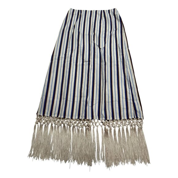 Vrg Grl Dresses & Skirts - VRG GRL Billie Midi Skirt in Stripe